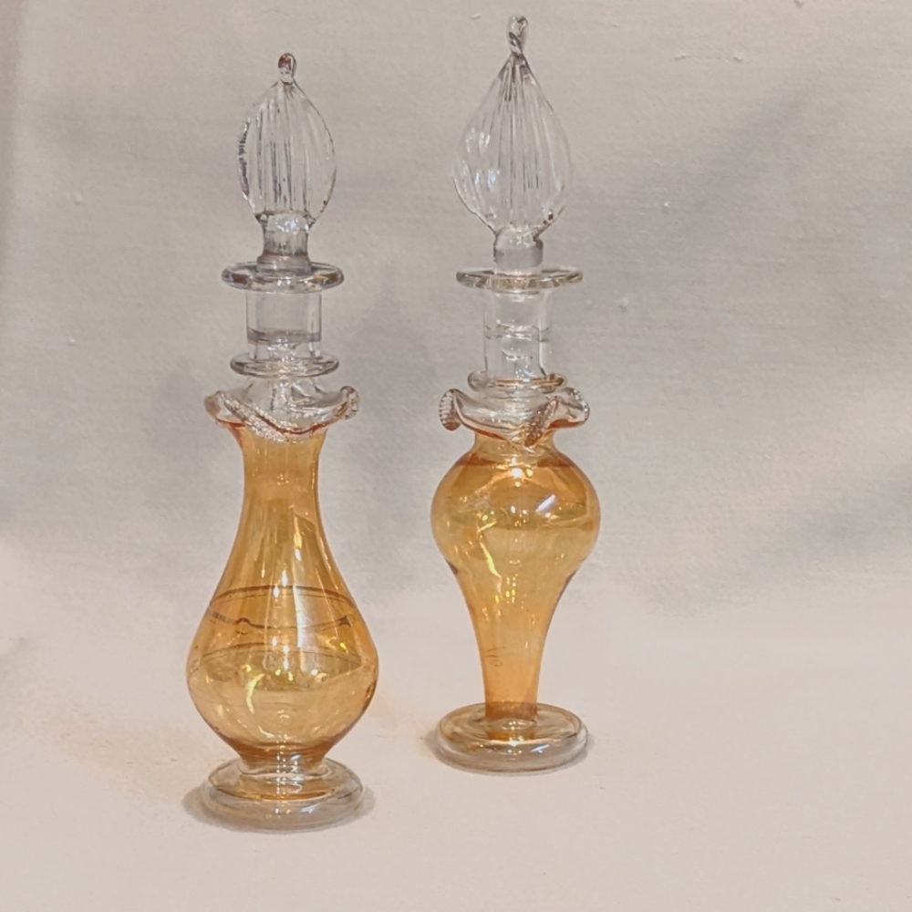 Pair perfume bottles